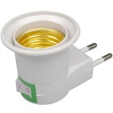 ADAPTÉR ADAPTÉR 230V E27 NA SPÍNAČ ŽIAROV