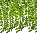 Umelý brečtan na balkónovú stenu Garland Stena z umelých rastlín 12,6 m