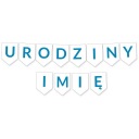 PRISPÔSOBENÝ BANNER Vlajky NARODENINY + MENO