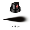 ČIERNA A RUŽOVÁ TRYSKA 1-12 cm NÁSTREK NA STRIEKANIE