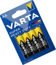 VARTA R-06 P SUPER DUTY BATÉRIA - 4ks blister
