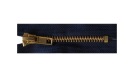 Zips (5) KOV 18 cm - námornícka modrá