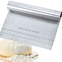 KOVOVÁ STIERKA VEĽKÁ ŠKRABKA TORTA Nôž VEĽKÁ KRÉMOVÁ TORTA HMOTA