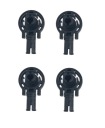 LEGO Technic Connector 47455 čierny - 4 ks
