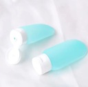 Kontajner | opakovane použiteľná cestovná fľaša | 60 ml | MODRÁ FARBA
