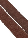 Páska na suchý zips 20 mm HNEDÁ 1 METER sada