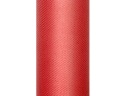Tyl na cievke 30 cm x 9 m ČERVENÁ svadobná