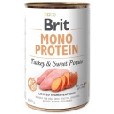 Brit Mono Protein Turkey & Sweet Potato Mokré krmivo pre psov Morčacie sladké zemiaky 400g