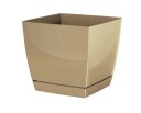 KVETINÁČ SO STOJANOM, priemer 10cm, LESKLÝ