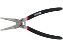 Vnútorné šijacie kliešte ohnuté 150mm YT-2143