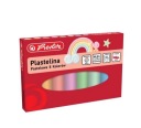 HERLITZ SCHOOL Plastelína, 8 PASTELOVÝCH FARIEB