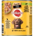 PEDIGREE mokré krmivo pre psov s jahňacím v omáčke, konzerva, 800 g