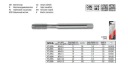 YATO STROJOVÉ ZÁVITOVANIE M8 HSS M2 YT-2955
