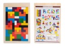 DREVENÉ PUZZZLE TETRIS BLOCKS 40 KUSOV.