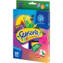 Astra SENSORIO Ultraľahká PLASTIC MASS foamcoline 10 farieb Dinosaury