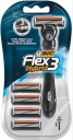 BIC Flex 3 Hybridný holiaci strojček + 4 kazety