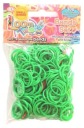 LOOM BANDS GUMY NA VÝROBU NÁRAMKOV 300 KS. ZELENÁ SV11787