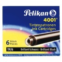 Čierne náboje Pelikan 6 ks.