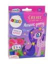 MOZAICOVÁ NÁLEPKA PODĽA ČÍSEL NÁLEPKY PONY