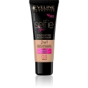 Eveline Cosmetics Selfie Time 03 vanilkový základ na tvár 30 ml