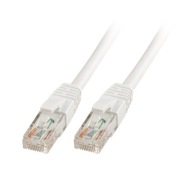 LINDY 48091 CAT6 U/UTP 0,5M biela