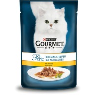 Gourmet Mokré krmivo pre mačky kuracie 1x85g