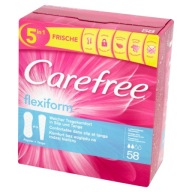Bezstarostné hygienické vložky Flexiform 58 kusov