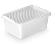 KONTAJNER NA HRAČKY 12,5 l biely