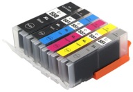 6x ATRAMENTY PRE TLAČIAREŇ CANON PIXMA PGI-550 CLI-551GY