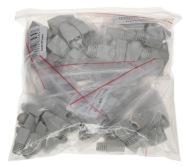 Kryt zástrčky RJ45/WP*P100, balenie 100 ks.