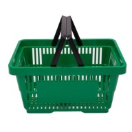 Nákupné vozíky, košíky, nákupný košík Zelený