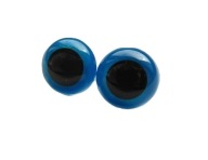1 pár upínacích očiek pre maskotov 14mm modrý