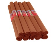 BROWN CRIPPED hodvábny papier 27 10 VALCOV