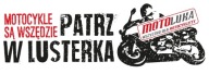 Nálepka POZRITE SA DO ZRKADLÍ MOTOCYKLOV