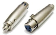 Adaptér RCA cinch zásuvka / XLR 3kolíková zásuvka (3893)