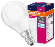 LED žiarovka E14 BALL P40 5,7W = 40W 6500K OSRAM