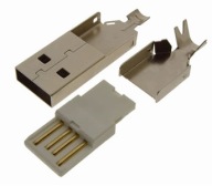 Zástrčka USB typu A namontovaná na kábli (0236)