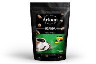Zrnková káva Arabica Uganda prírodná 100g