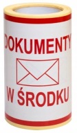 LEPIACE ETIKETY Samolepky s potlačou DOKUMENTY