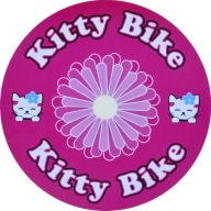 Ozdobná VLOŽKA 25 cm na koleso - motív KITTY Pink