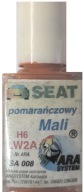 SEAT LW2A H6 MALI ORANŽOVÝ LAK ŠKRABANKA DOTYK