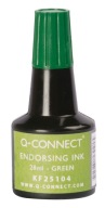 Pečiatkovací atrament Q-CONNECT 28ML ZELENÝ
