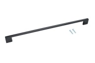 ČIERNA NÁBYTKOVÁ KĽÚČKA TECNO TEKNO 320 MM Značené Al