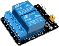 2-KANÁLOVÝ RELÉOVÝ MODUL 5V AVR ARDUINO ARM 10A