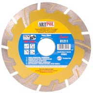 DIAMANTOVÝ DISK 125x22 KAMEŇ BETÓNOVÁ STRIEŠKA