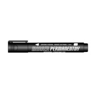 Permanentný popisovač KM102 BLACK okrúhly hrot