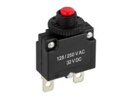 POISTKA TEPELNÝ BIMETALOVÝ ISTIČ MR1 3A NADPRÚD 250V