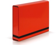 A4 Vaupe BOX priečinok na dokumenty 50mm ČERVENÝ