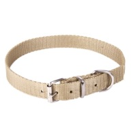 PÁSKA NA PSA Obojok DINGO 1,0 x 35 CM KHAKI