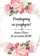 Nálepky na svadobnú tortu